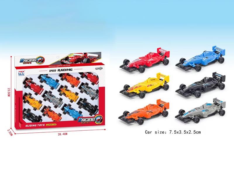 Free Wheel Racing Car 12pcs