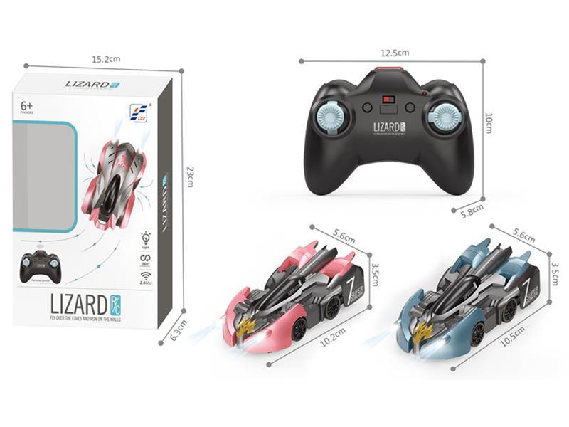 2.4G Remote Control Wall Climbing Car With Lights(Small Remote Controller)