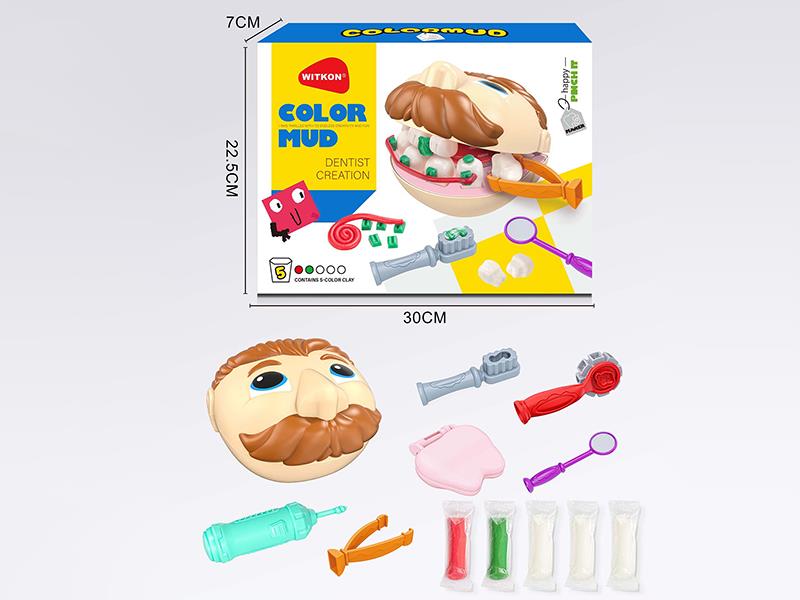 Color Clay Dentist Toy