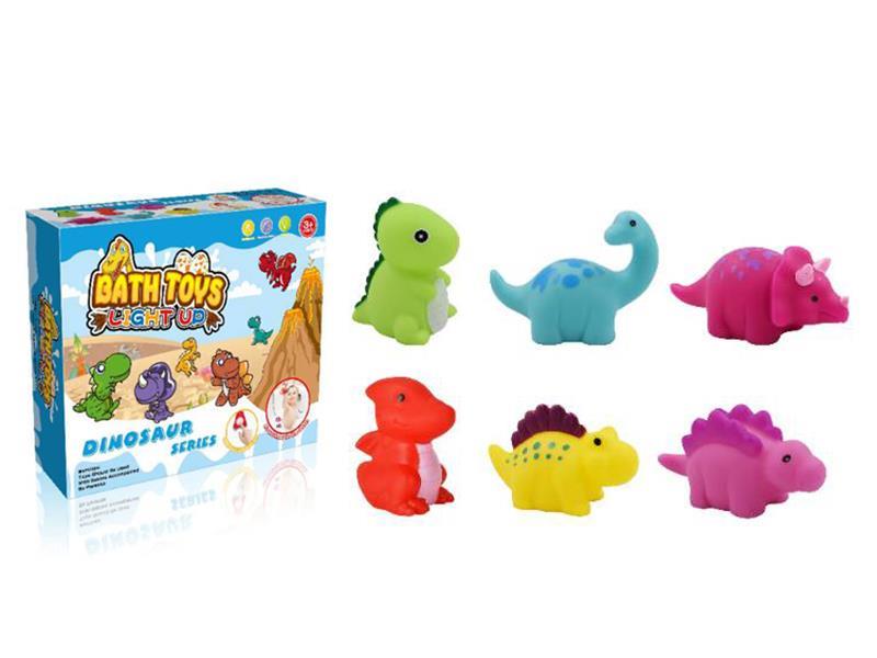 Dinosaur Touch Water Lamp Set 6pcs