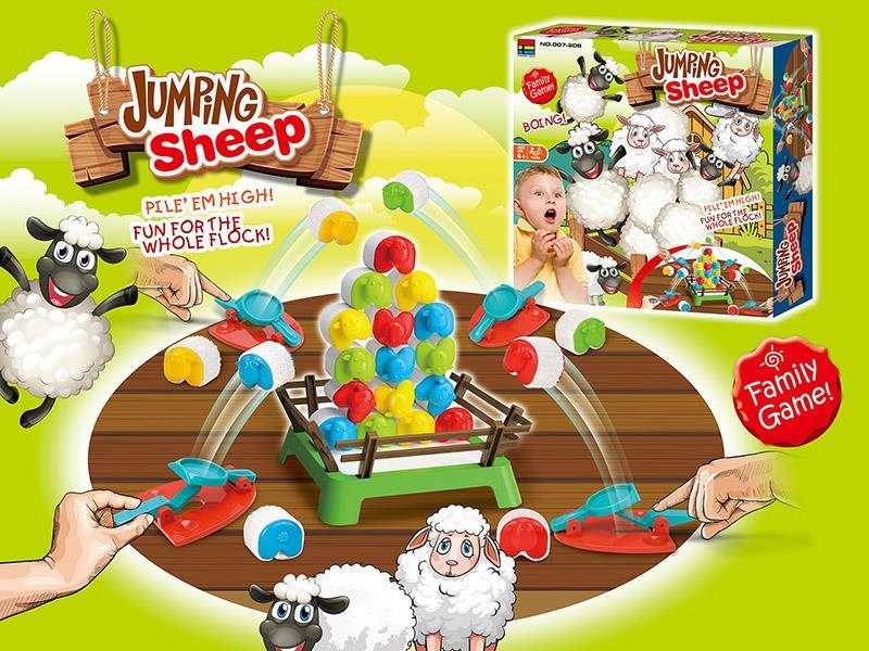 Jumping Sheep Board Game