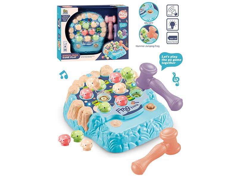 B/O Knock Frog Game (With Light)