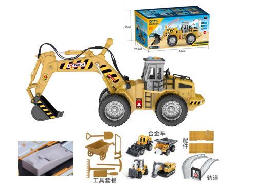 Storage Deformation Excavator ( Light And Music,Launch,Friction)