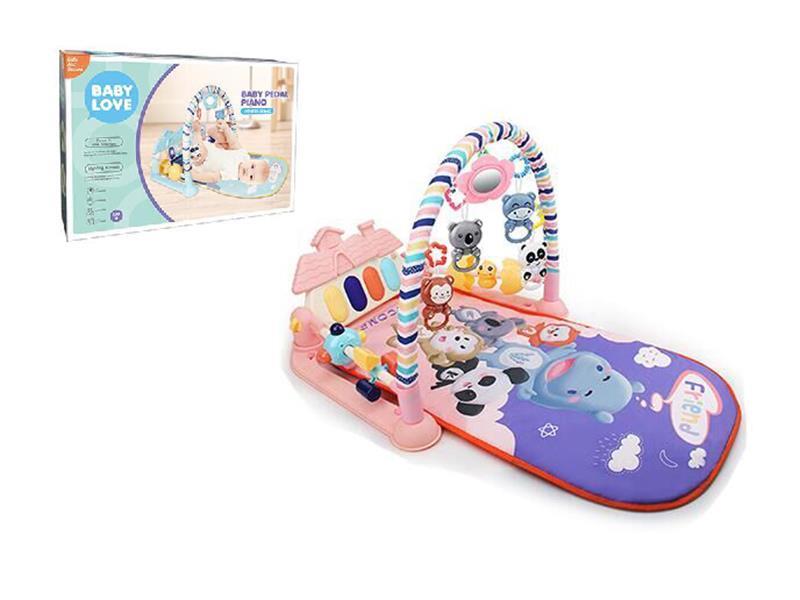 Baby Pedal Piano Fitness Blanket(With Music, Lights)