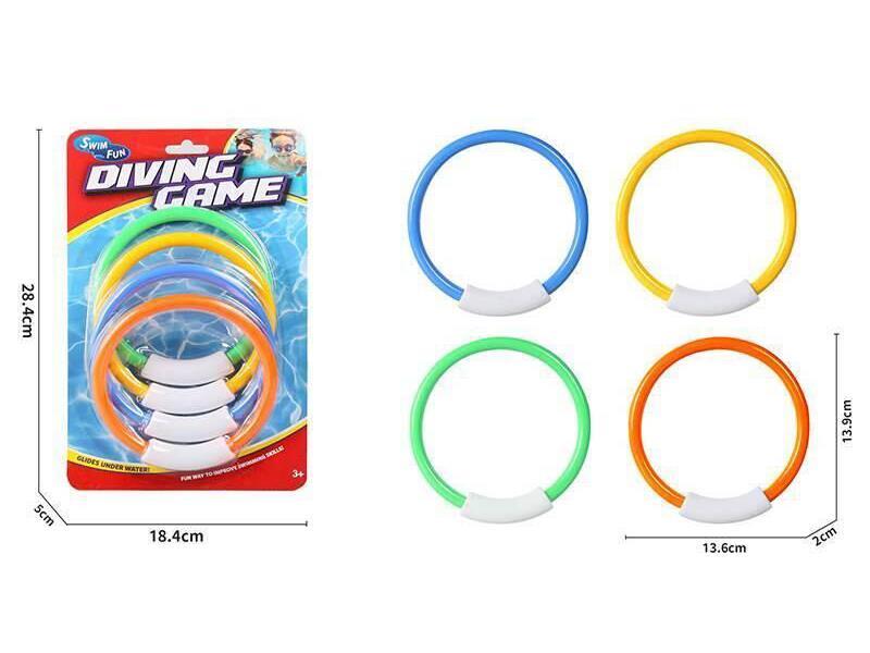 Diving Ring Toy Swimming Pool Training Diving Toy