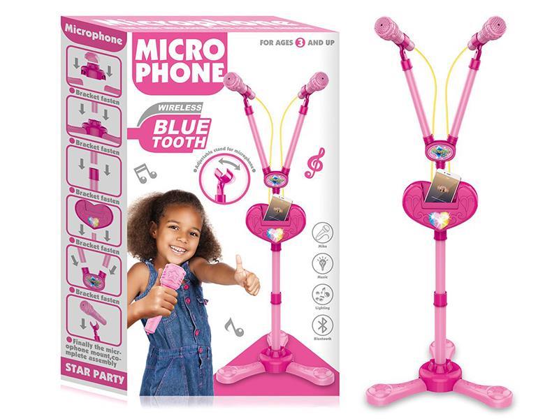 Girl Microphone (Bluetooth,Light And Music)