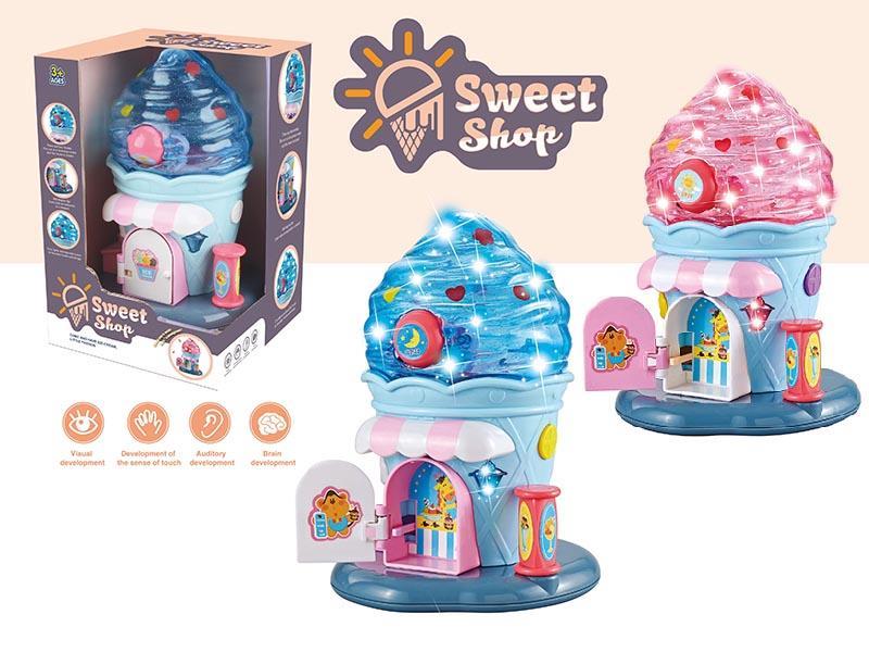 Ice Cream House With Light And Music, Voice Function