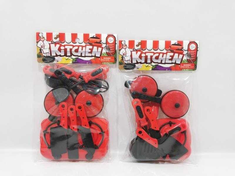A 13-Piece Set Of Tableware For Playing House, Consisting Of Two Mixed Sets