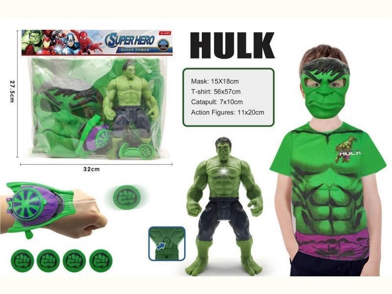 Hulk Suit, Clothes, Transmitter, Light Doll