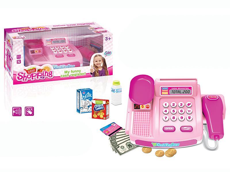 Cash register + coin