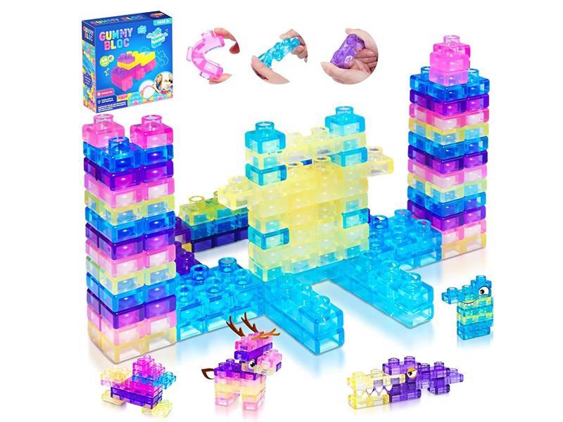 Squishy Jelly Building Blocks 40pcs