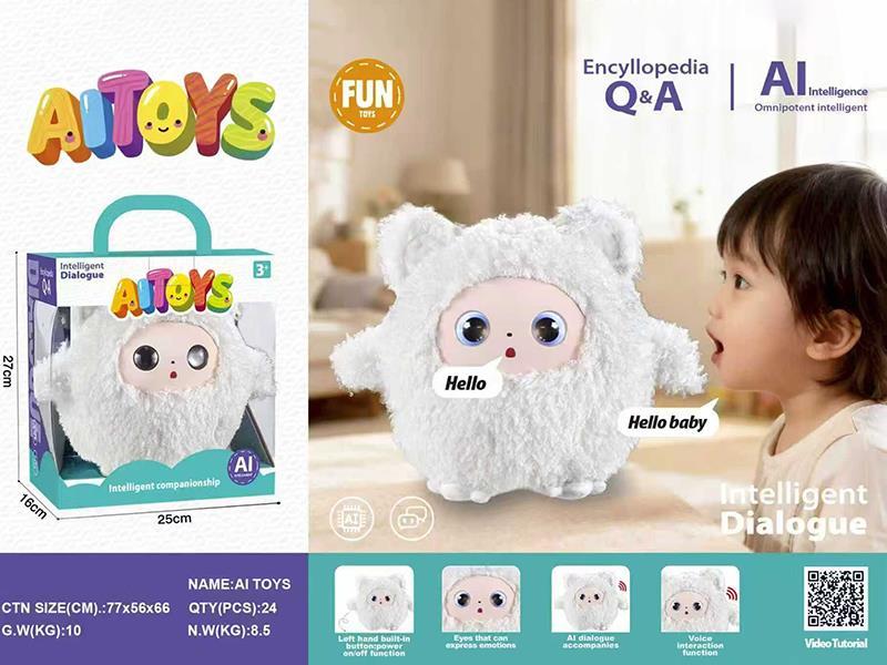 AI Intelligent Dialogue Plush Toy