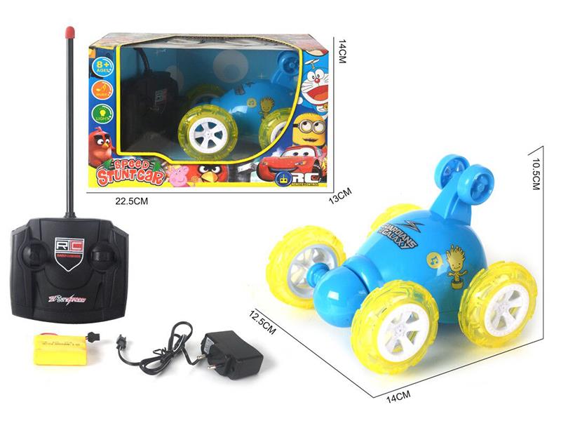 Remote Control Stunt Car With Flash Lights And Music