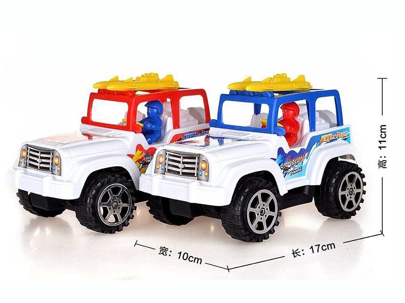 Friction Jeep Off-Road Vehicle