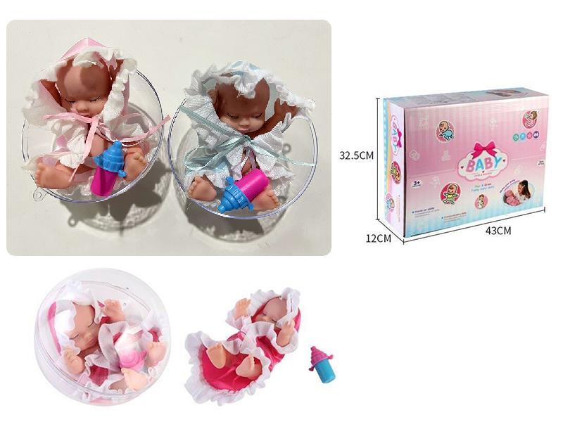5 Inch Sleeping Doll 12pcs