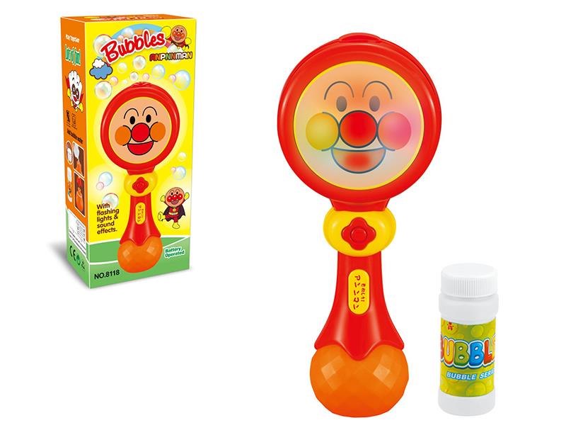 B/O Anpanman Bubble Stick With Light And Music