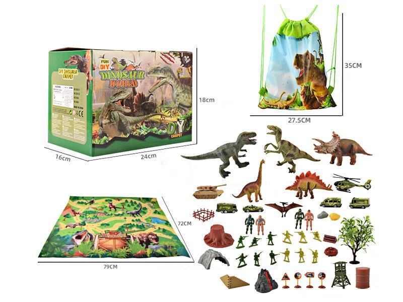 40PCS  Dinosaur Blanket