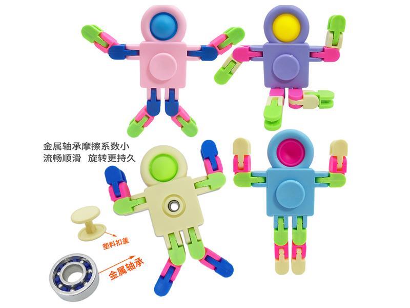 Transformable Rotating Robot Toy