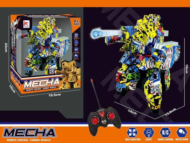 Remote Control Water Bomb Mecha(Not Included Batteries)