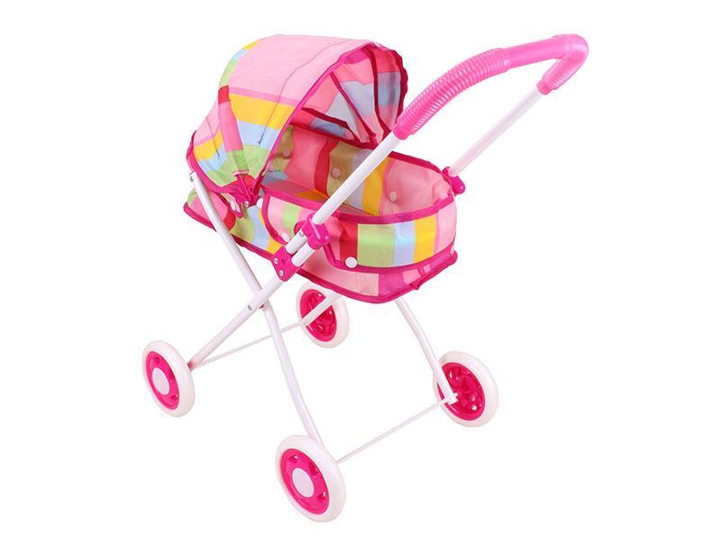 Iron Frame Flat Cart (white rainbow) EVA Wheel