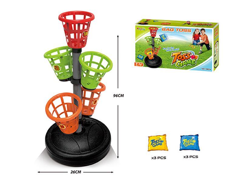 Basket Sandbag Combination - Toss Game(6 Sandbags)