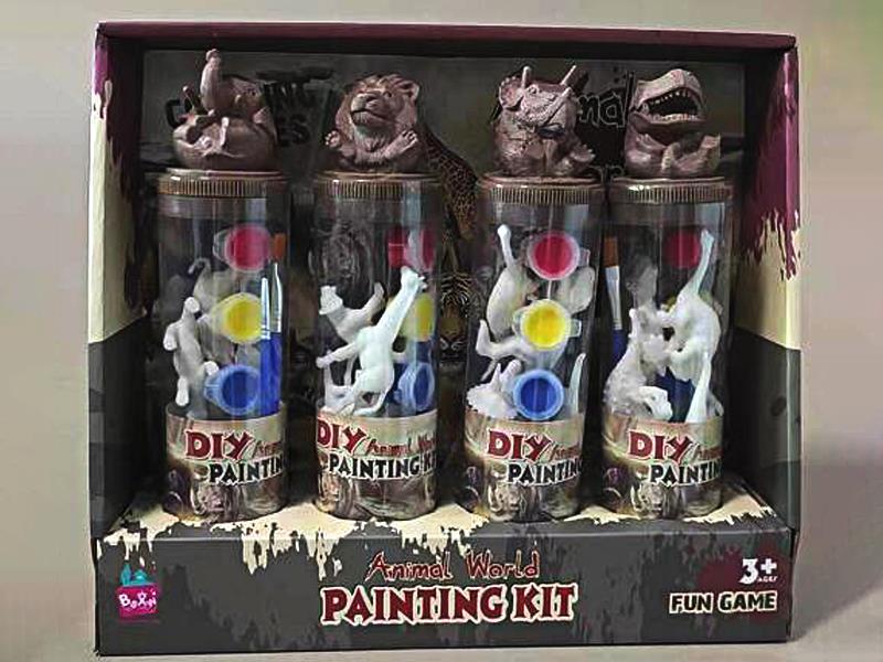 Dinosaur Animal Painting Toys Set