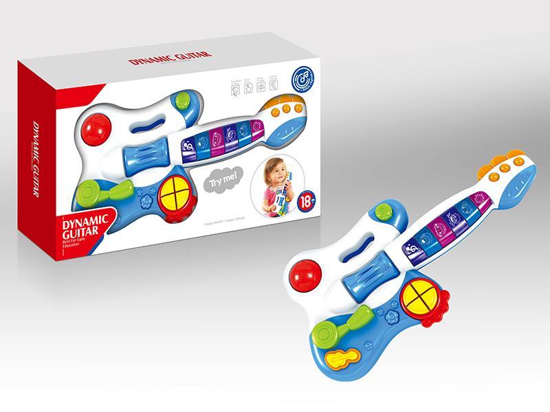 Baby Guitar With Music