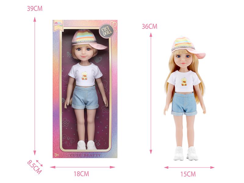 36cm Full Vinyl Fashion Doll
