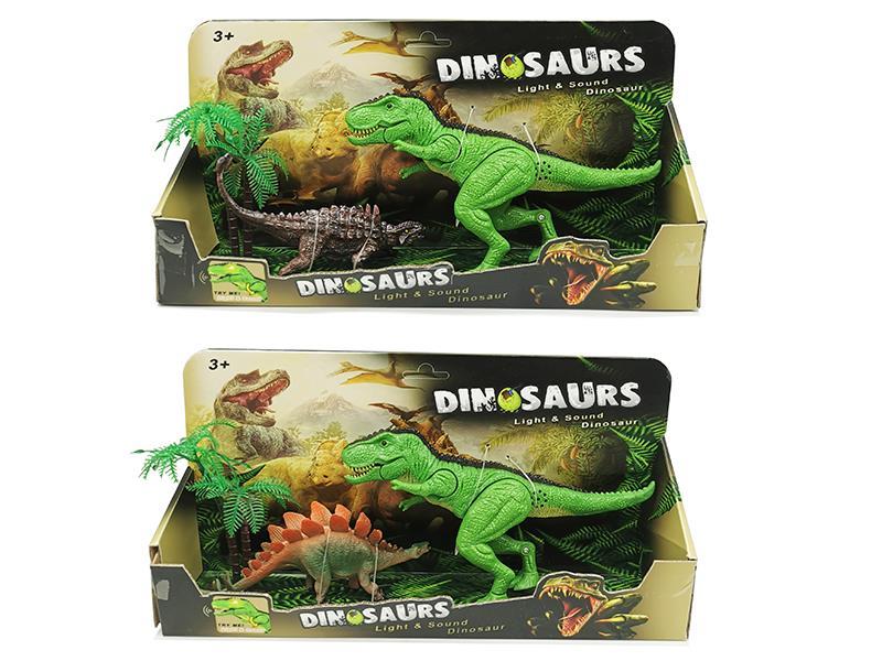 Dinosaur Set With Sound And Light