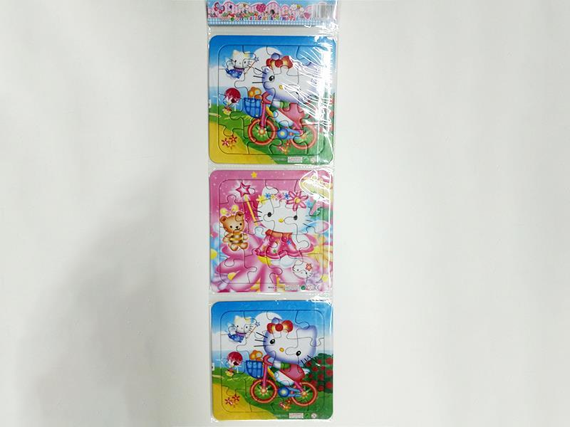 3PCS 12 Jigsaw Puzzle