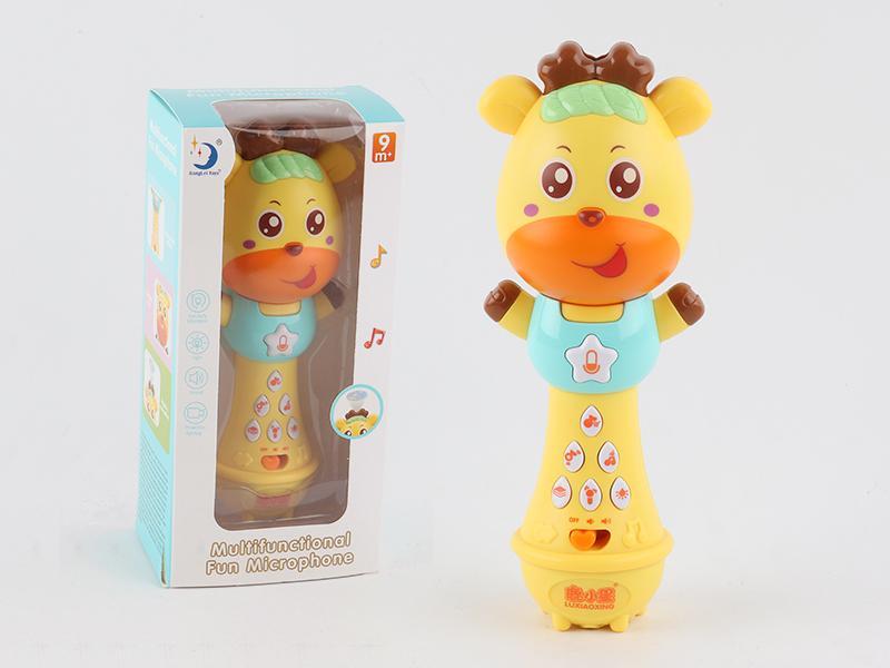 Microphone With Light And Music