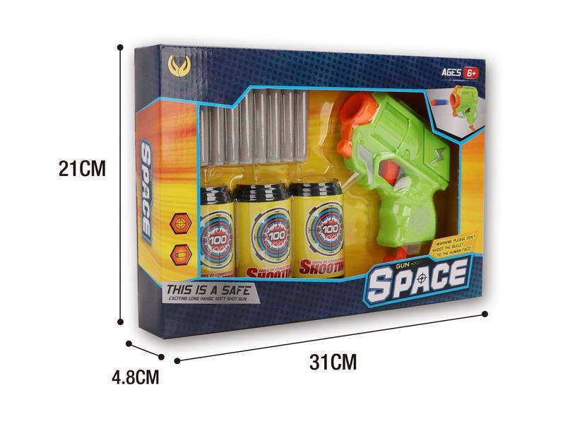 EVA Soft Bullet Gun Toy Set