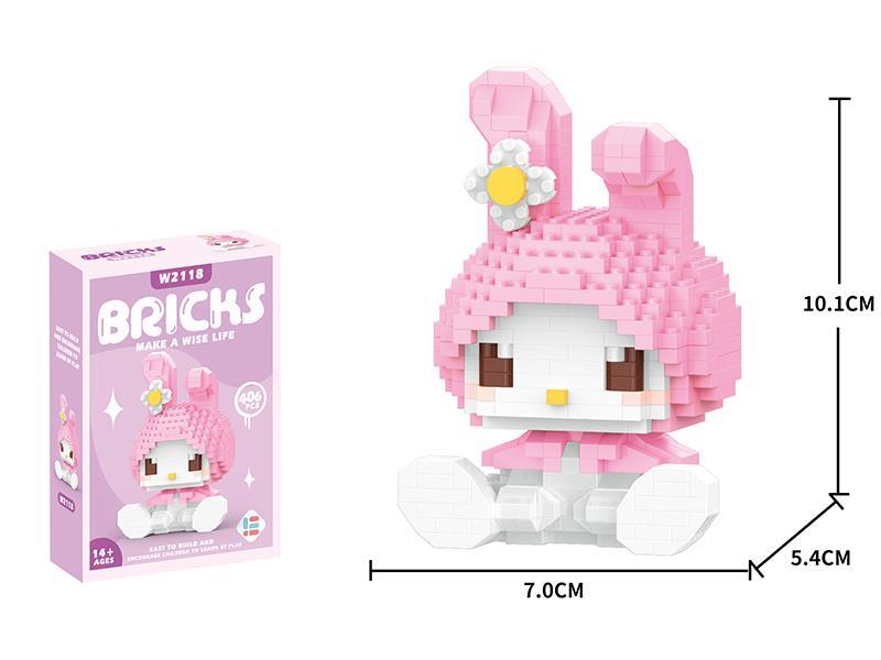Melody Building Blocks 406pcs
