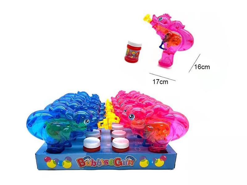 Squirrel Bubble Gun (Transparent, Light)