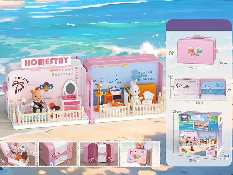 Storage Box Homestay Scene Toy