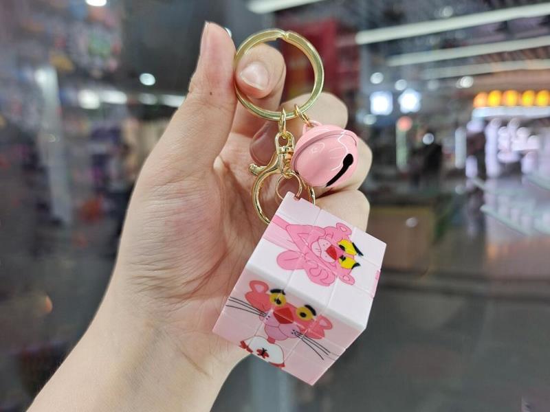 3.5cm Rubik's Cube Keychain