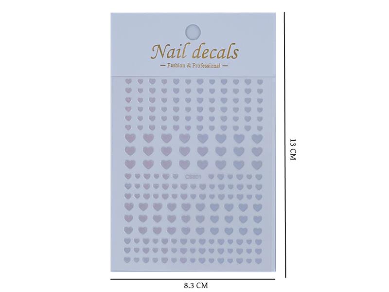 3D Laser Nail Stickers