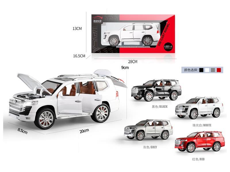 1:24 Toyota LC300 Cruze Alloy Car Model