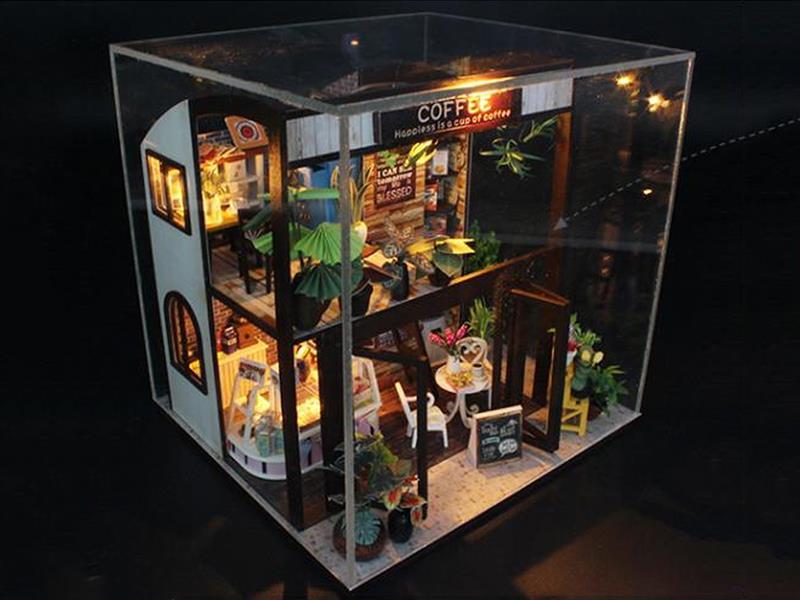 DIY Time Travel Cafe(With PMMA Cover)