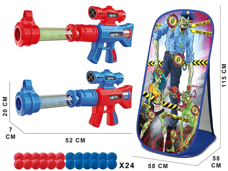 Air Guns Zombie Shooting Target Set