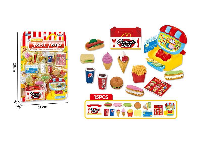 Cashier Machine Hamburger Set