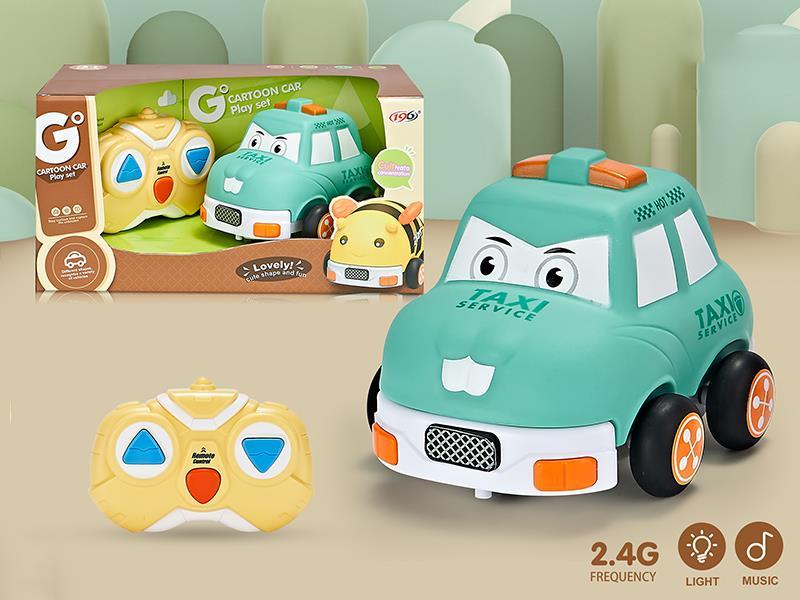2.4G 3CH Remote Control Vinyl Q Edition Taxi(With Light And Music)