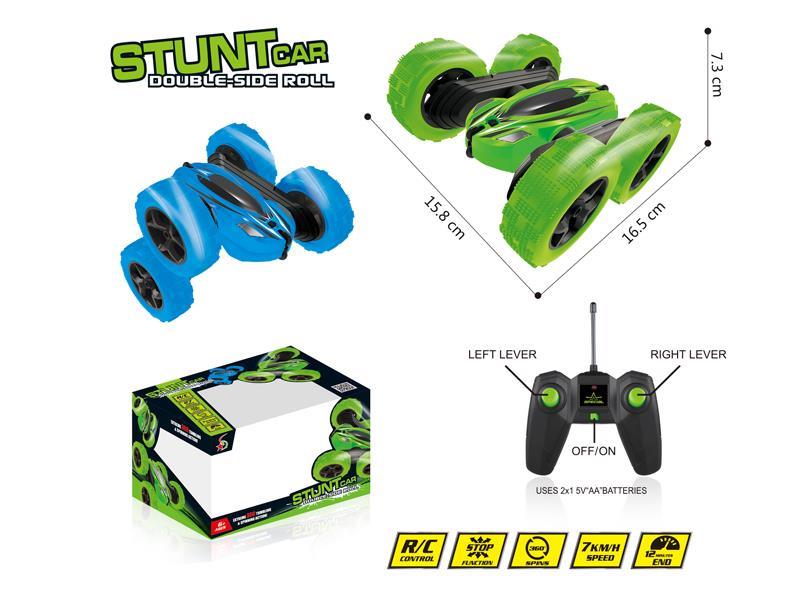 1:24 2.4G R/C Double-Sided Stunt Car