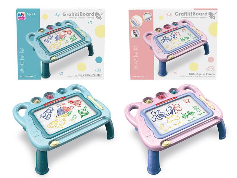 Color Magnetism Writing Board Table