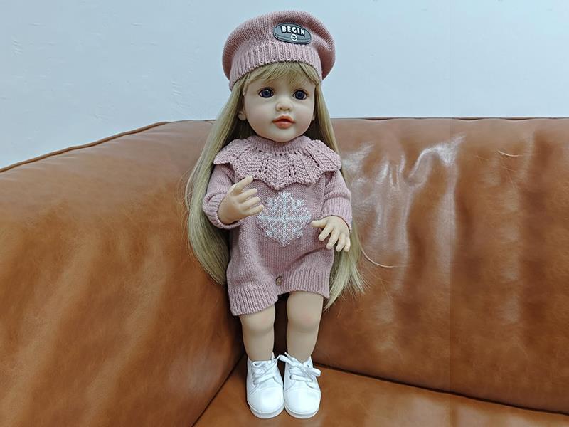 55cm Soft Glue Reborn Baby Doll