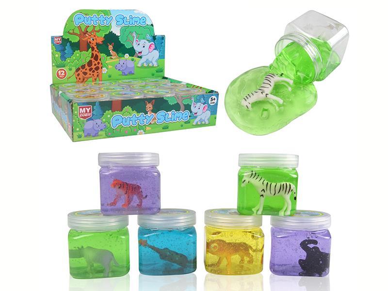 Wild  Animal Transparent Slime