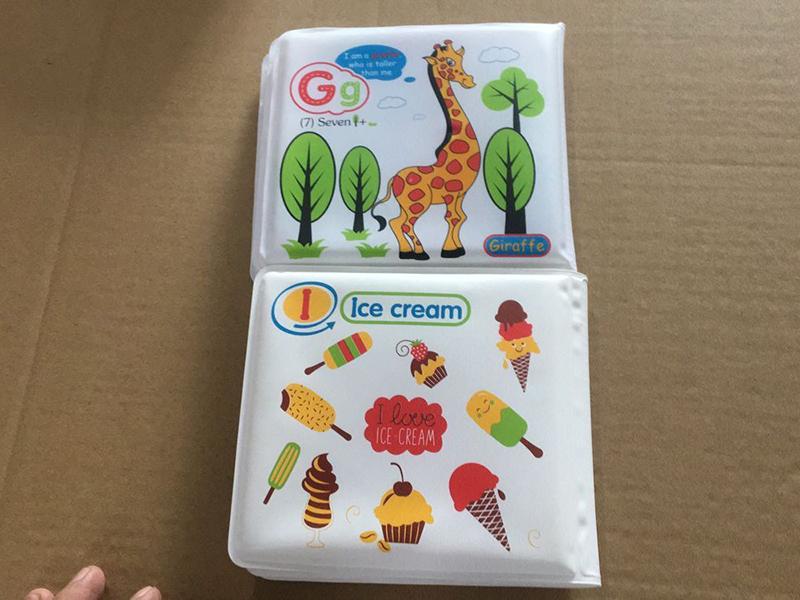 Intelligent EVA Bath Book(With Air Bag BB Whistle)