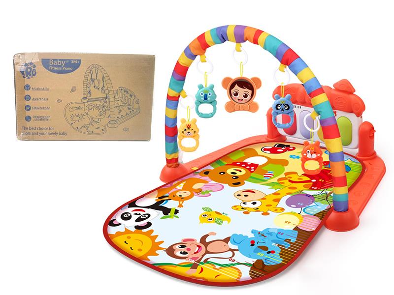 Baby Pedal Piano Fitness Blanket(Zoo)
