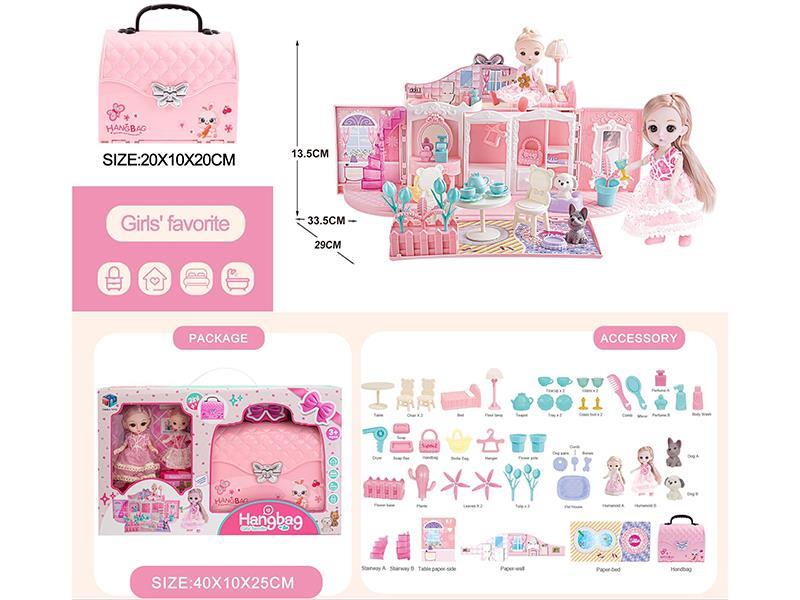 Princess Storage Versatile Handbag
