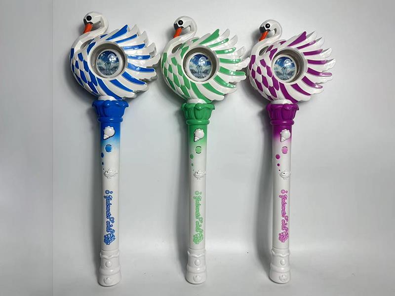 Swan Rotating Flash Stick With 12 Lights